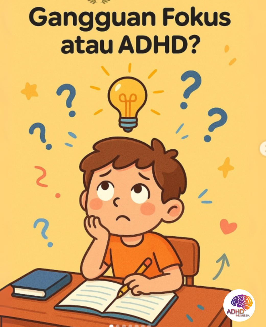 ADHD dan Kesulitan Fokus Anak: Edukasi untuk Keluarga di Kabupaten Jeneponto