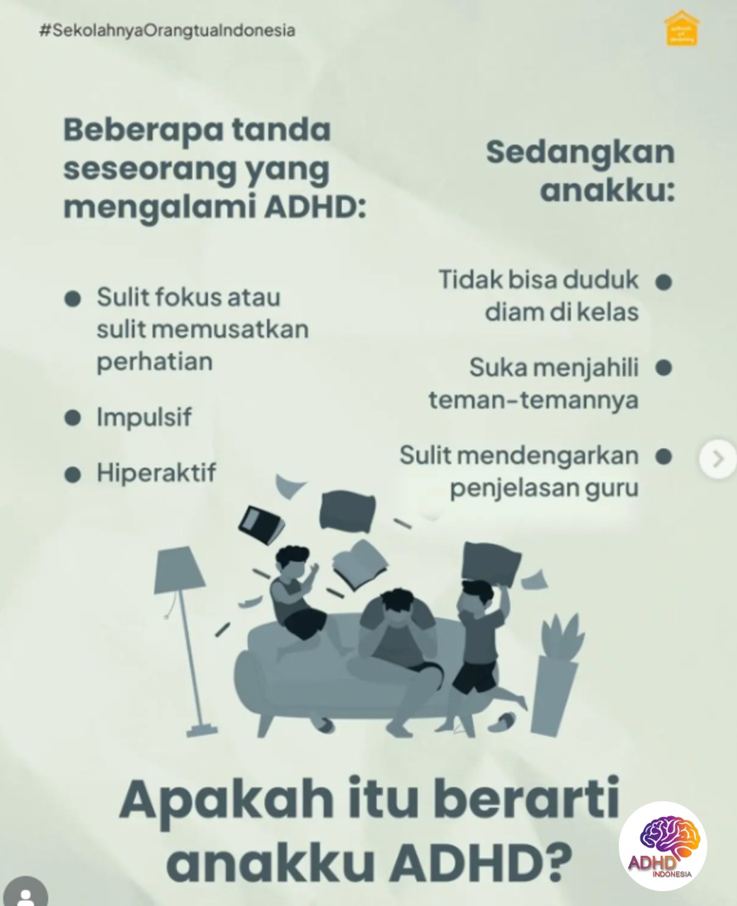 Ciri dan Gejala ADHD pada Anak Usia Dini di Kabupaten Jeneponto