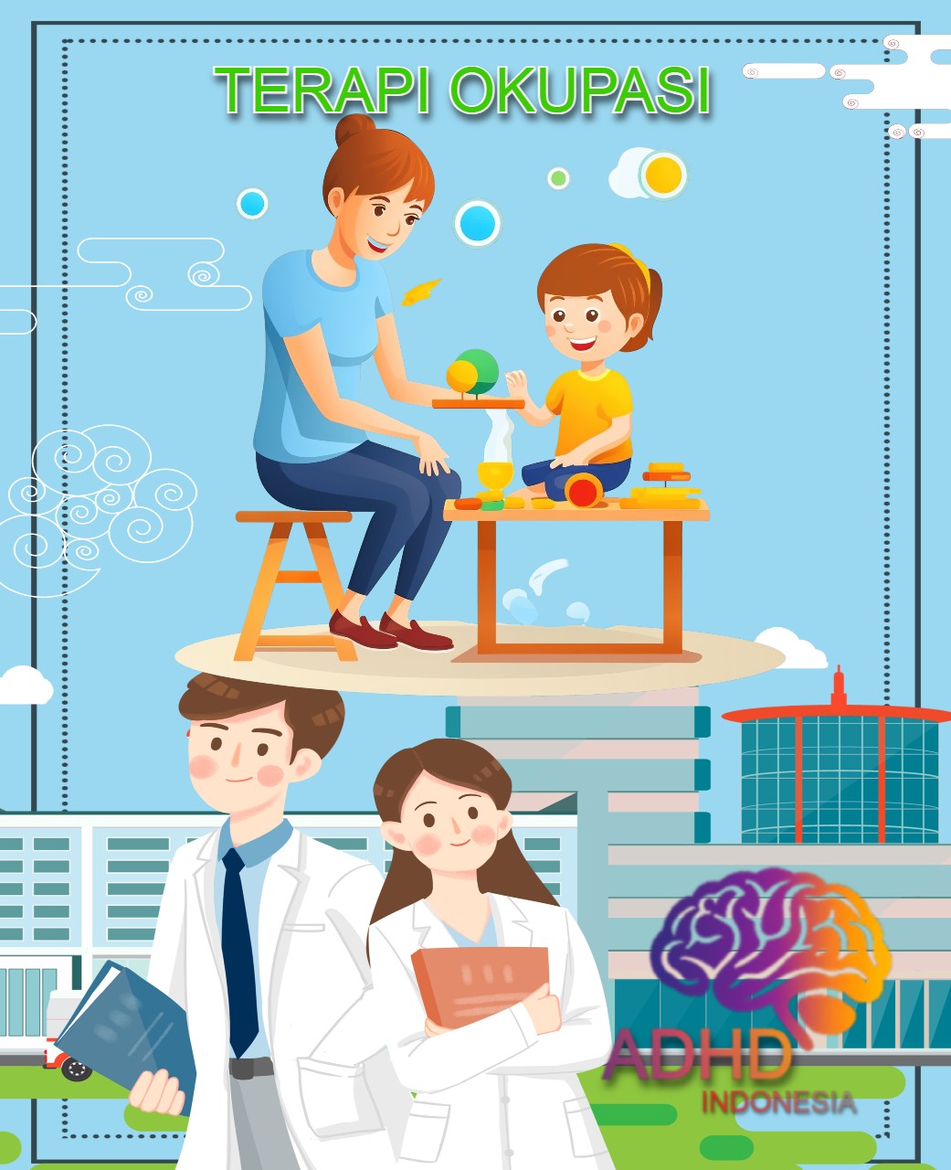 Rujukan untuk Terapi Okupasi untuk Anak ADHD Indonesia Kabupaten Jeneponto